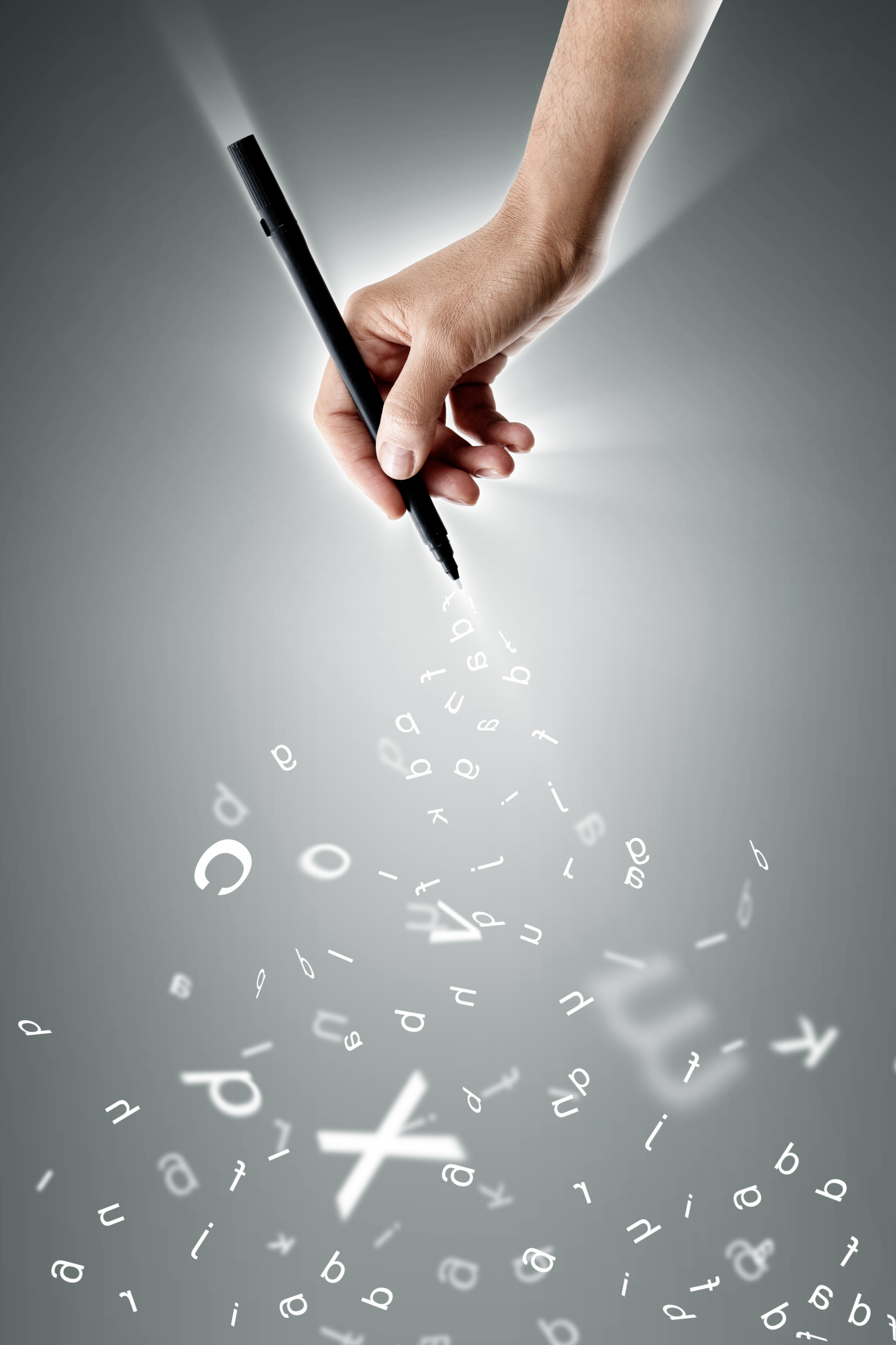 Flying letters